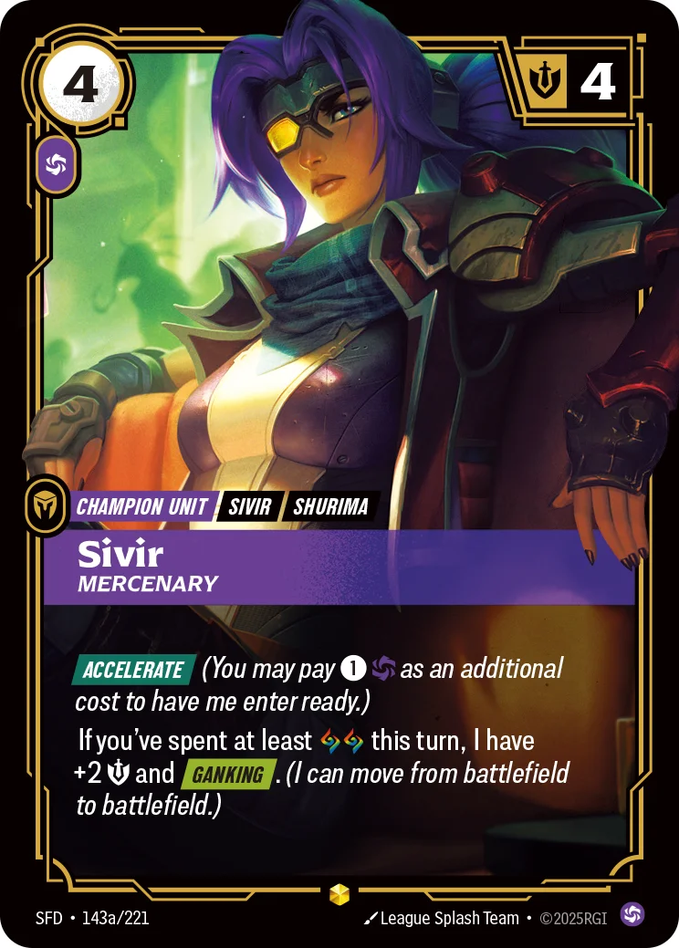 Sivir - Mercenary