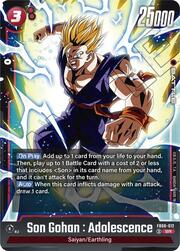 Son Gohan : Adolescence