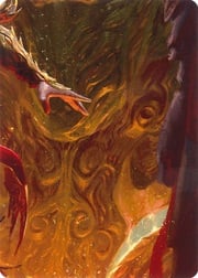 "Emperor, Dracai of Aesir" Macro Puzzle Card