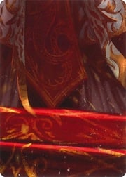 "Emperor, Dracai of Aesir" Macro Puzzle Card