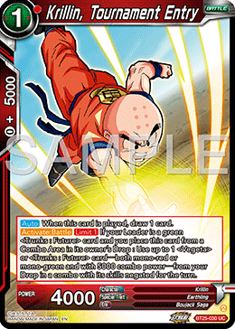 Krillian, Tournament Entry