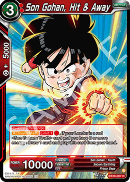 Son Gohan, Hit & Away
