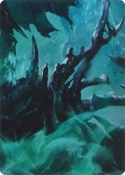 "Gravy Bones, Shipwrecked Looter" Macro Puzzle Card