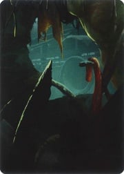 "Riptide, Lurker of the Deep" Macro Puzzle Card
