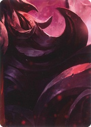 "Lyath Goldmane, Vile Savant" Macro Puzzle Card