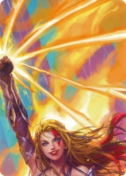 "Pleiades, Superstar" Macro Puzzle Card