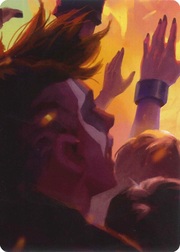 "Pleiades, Superstar" Macro Puzzle Card