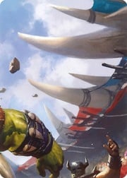 "Tuffnut, Bumbling Hulkster" Macro Puzzle Card