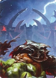 "Kayo, Underhanded Cheat" Macro Puzzle Card