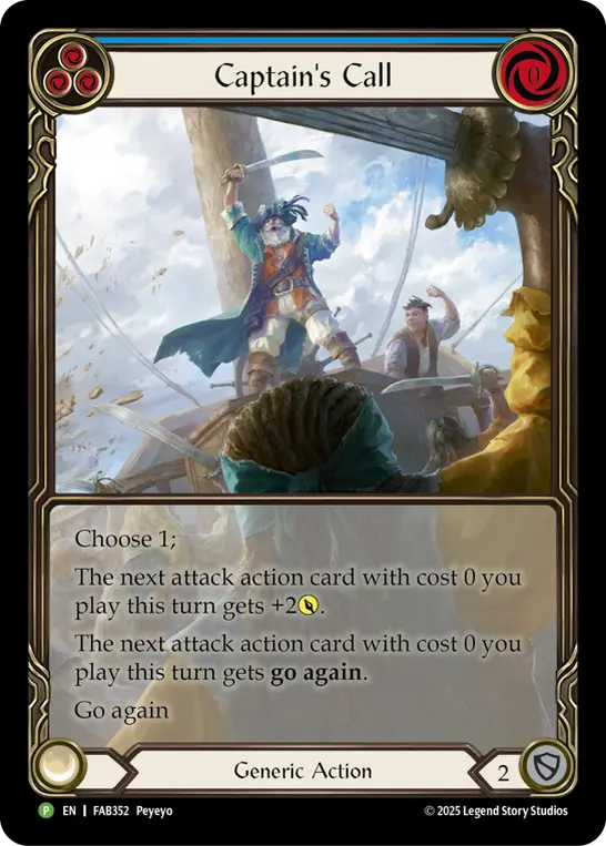 Captain's Call - Blue