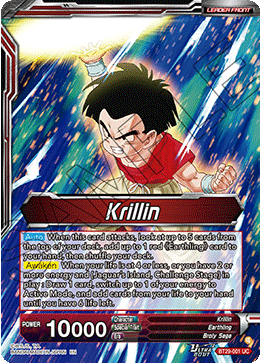 Krillin // Krillin, Grown-up Support