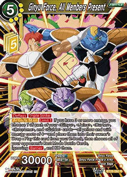 Ginyo Force, All Members Present