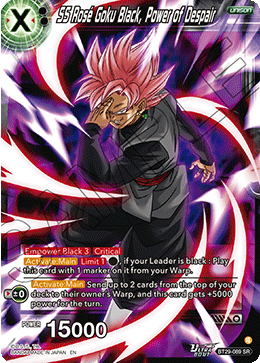SS Rose Goku Black, Power of Despair
