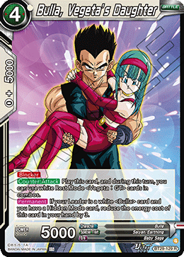 Bulla, Vegetas Daughter