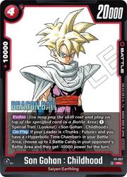 Son Gohan : Childhood