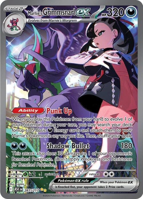 Marnie's Grimmsnarl ex