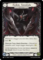 Arakni, Tarantula