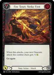 Fire Tenet: Strike First - Red