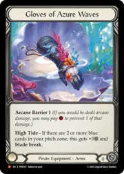 Gloves of Azure Waves