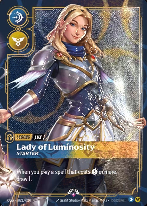 Lux - Lady of Luminosity