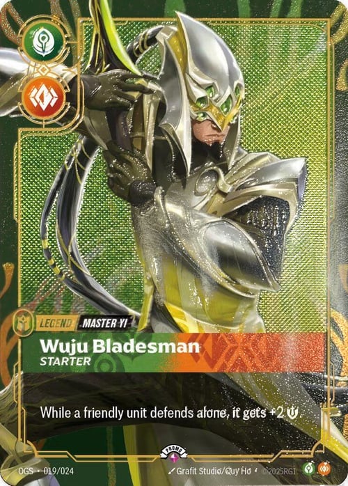 Master Yi - Wuju Bladesman