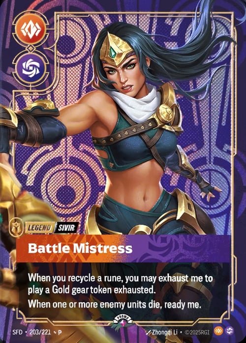 Sivir - Battle Mistress