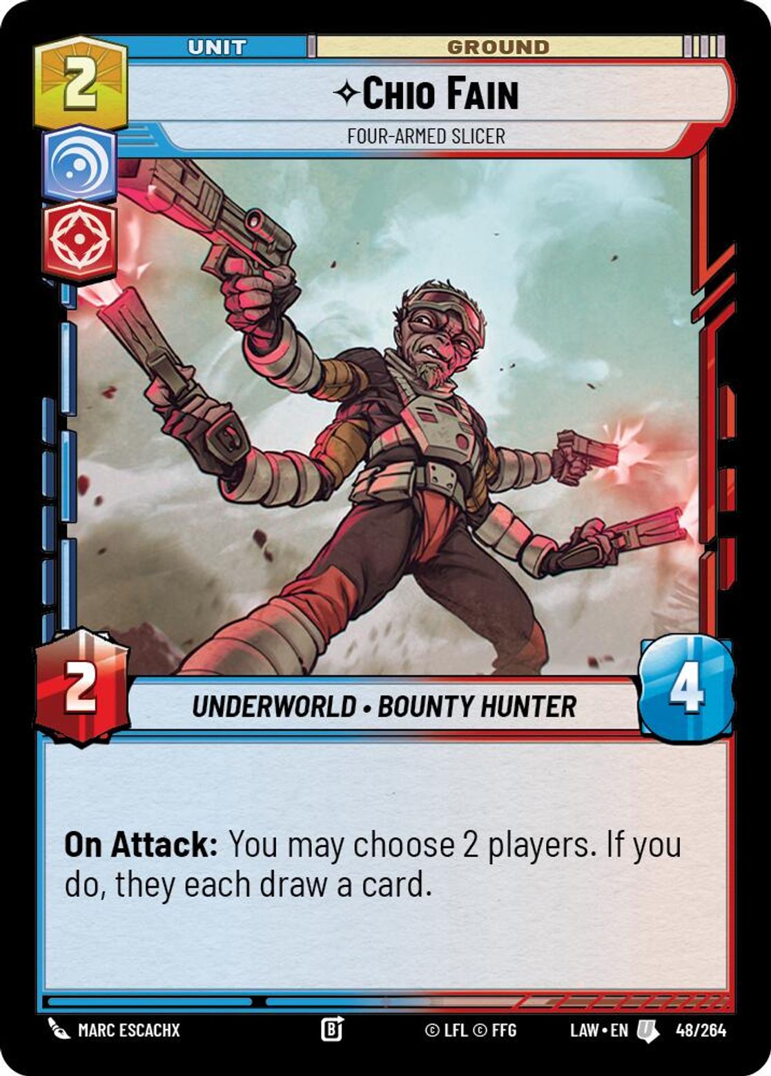Chio Fain - Four-Armed Slicer