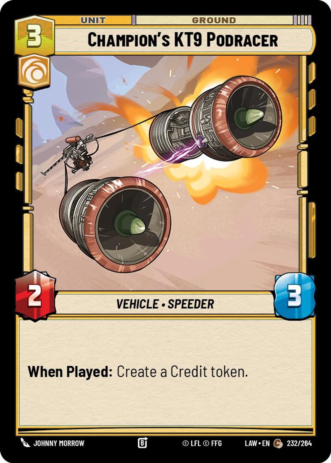Champion's KT-9 Podracer