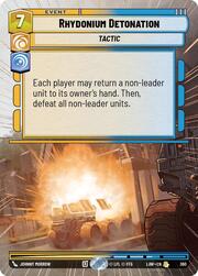 Rhydonium Detonation