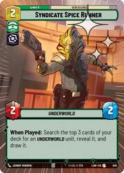 Syndicate Spice Runner