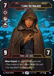 Luke Skywalker - Profit or Be Destroyed