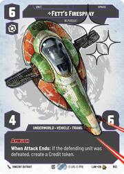 Fett's Firespray - In Pursuit