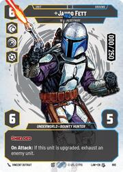 Jango Fett - Wily Mercenary
