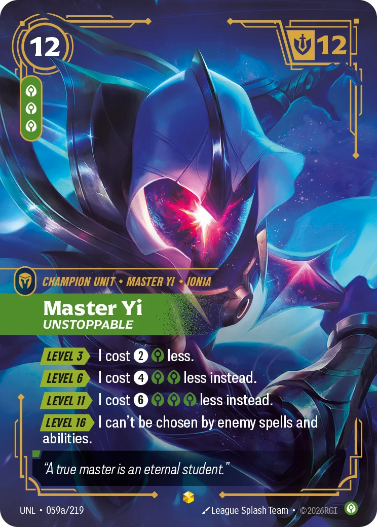 Master Yi - Unstoppable