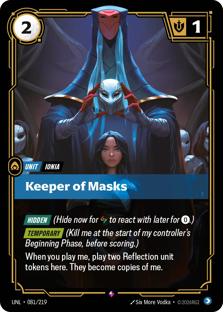 Keeper of Masks