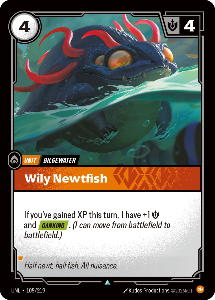 Wily Newtfish