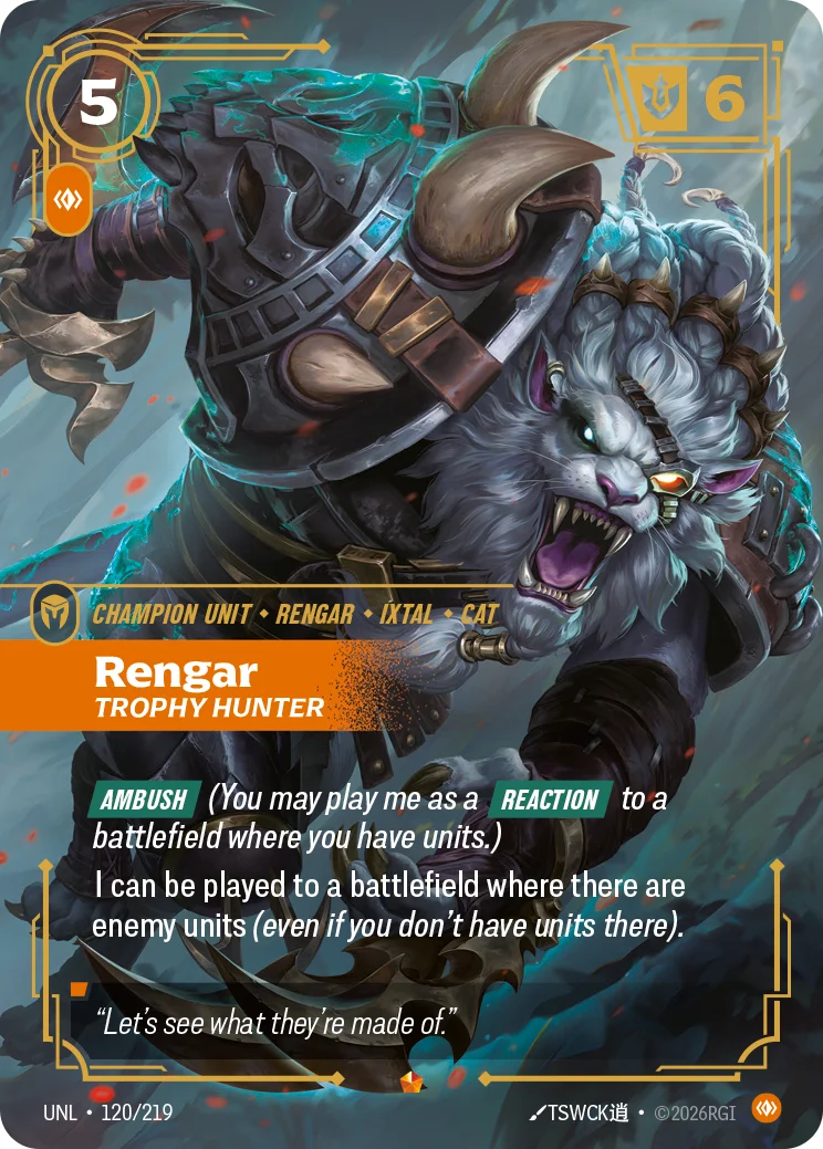Rengar - Trophy Hunter
