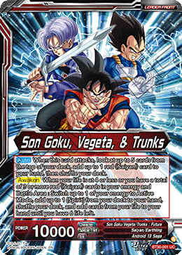 Son Goku, Vegeta, & Trunks // Super Saiyans United