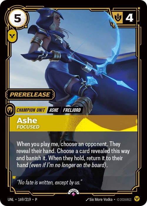 Ashe - Focused