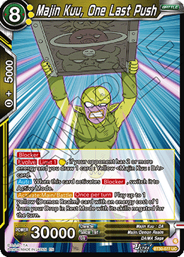 Majin Kuu, One Last Push