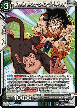 Yamcha, Training on King Kais Planet