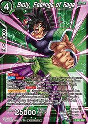 Broly, Feelings of Rage