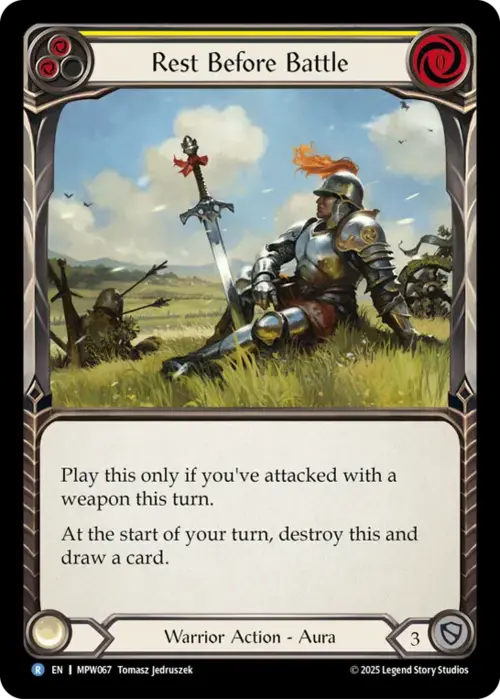 Rest Before Battle
