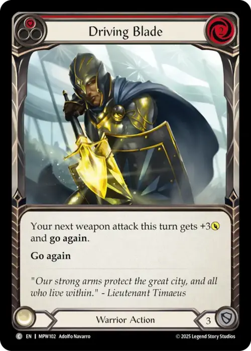 Driving Blade