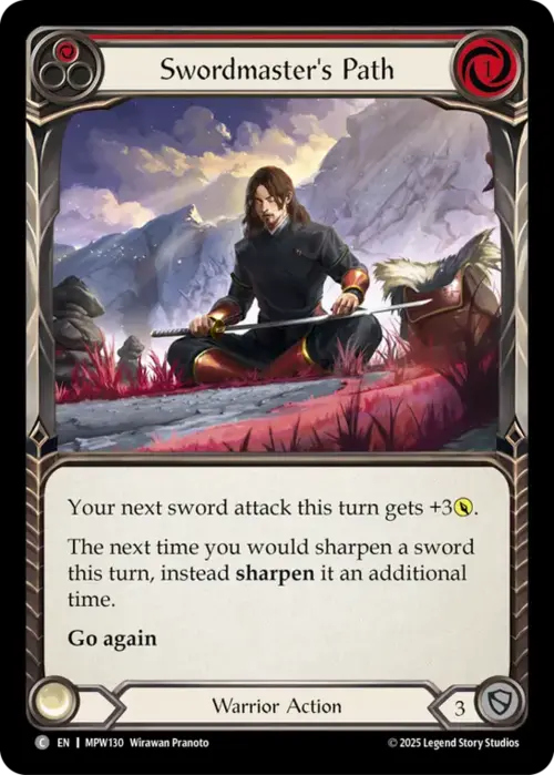 Swordmaster's Path - Red