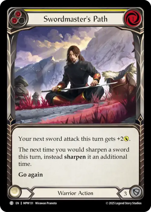 Swordmaster's Path - Yellow