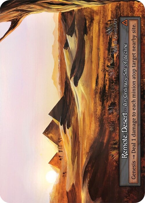 Remote Desert