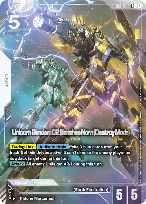 Unicorn Gundam 02 Banshee Norn (Destroy Mode)