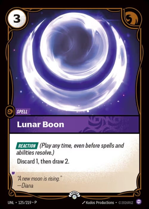 Lunar Boon