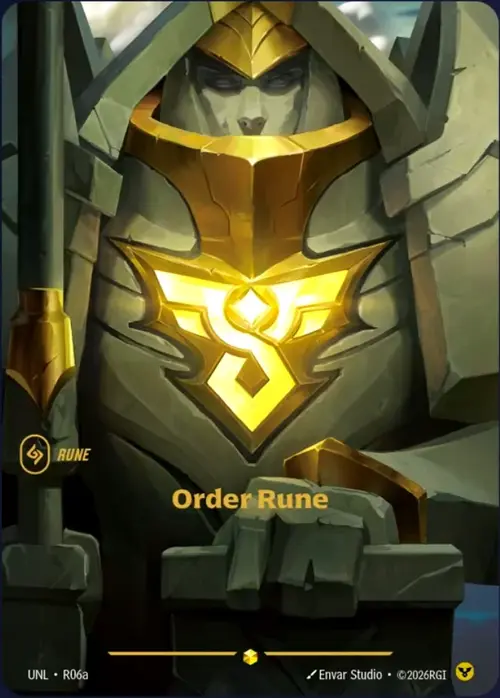 Order Rune